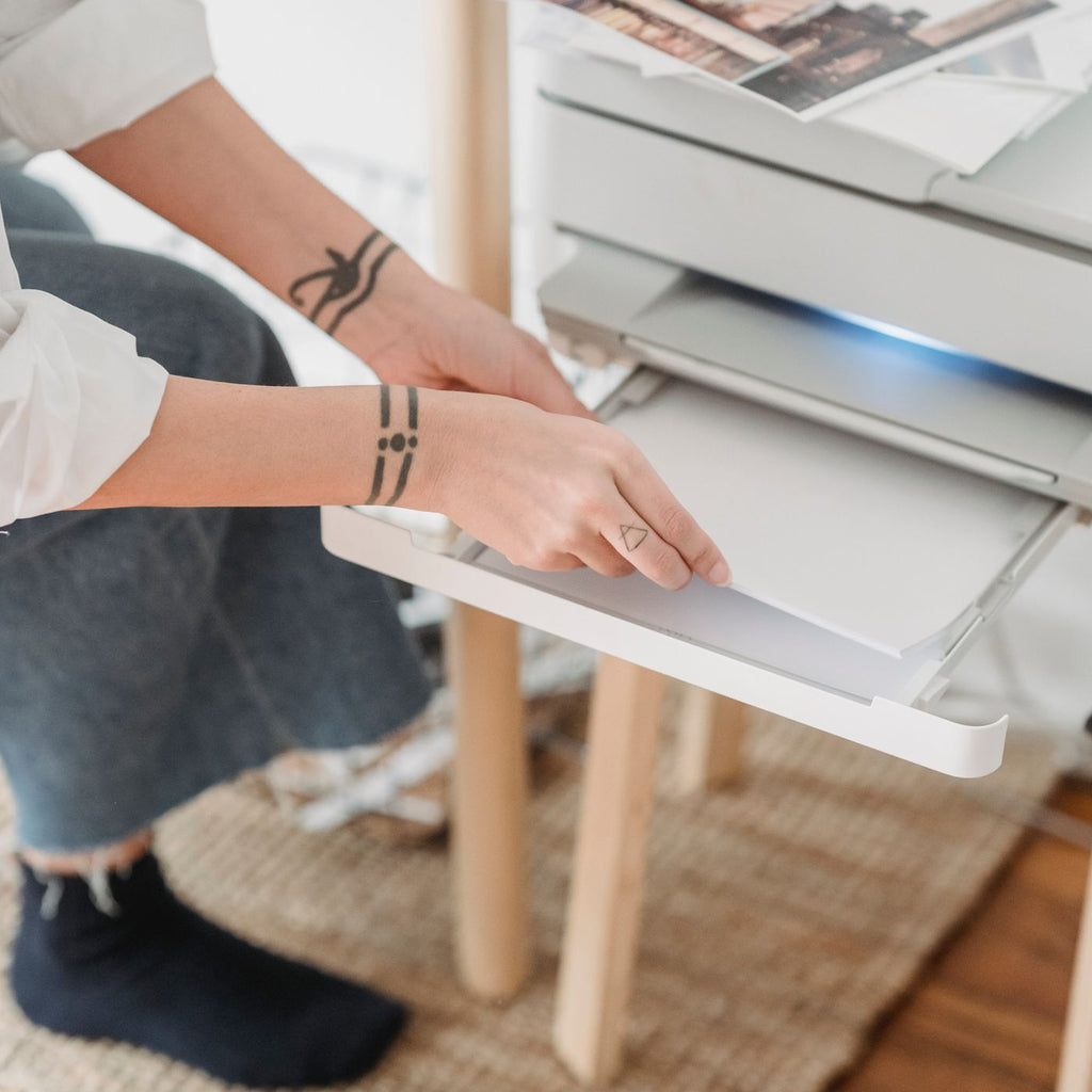Epson 822XL Compatible High-Yield Ink Cartridge — in use on a home office printer