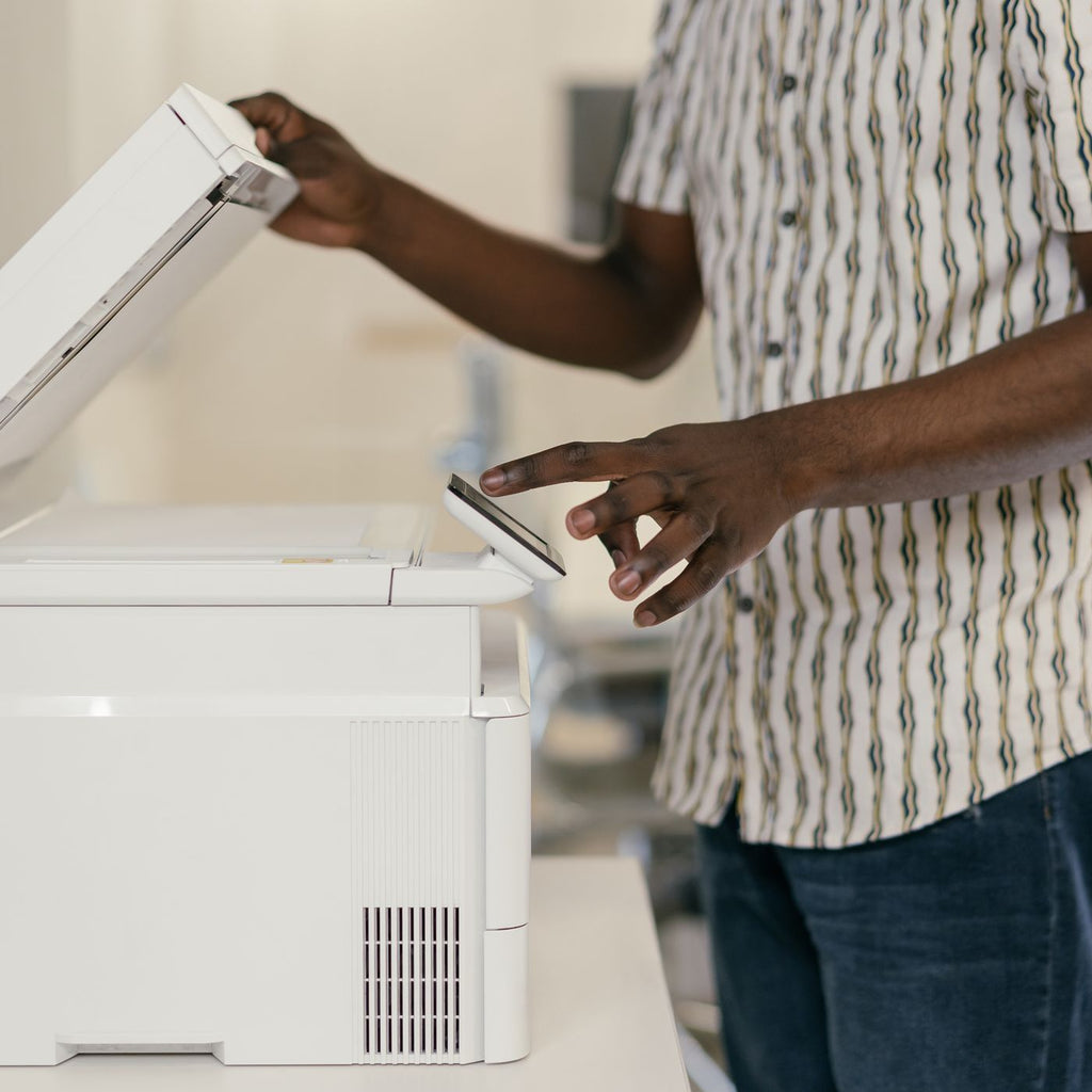 Canon PGI-1200XL Compatible High-Yield Ink Cartridge — in use on a home office printer